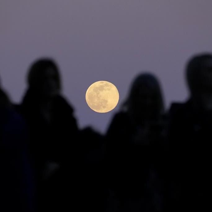 Space-mission objects left on the moon are too small to be viewed by telescopes on Earth